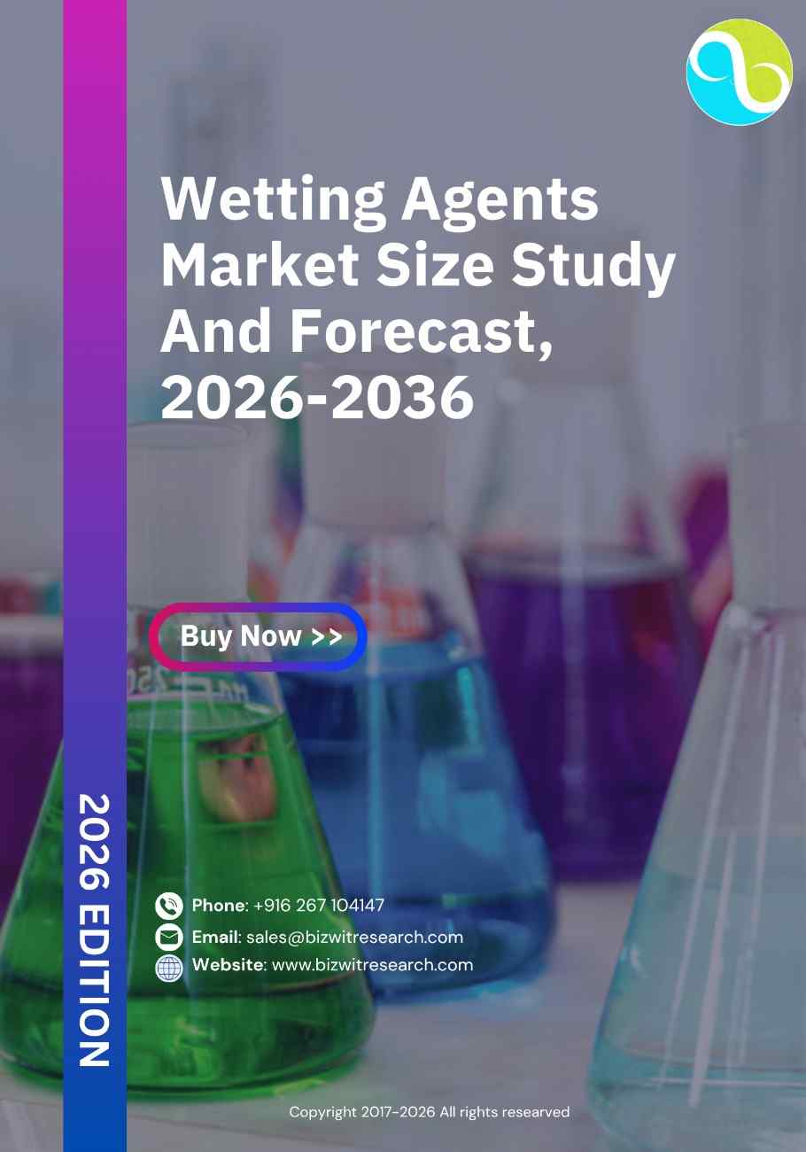 Wetting Agents Market Size Study And Forecast, 2026-2036