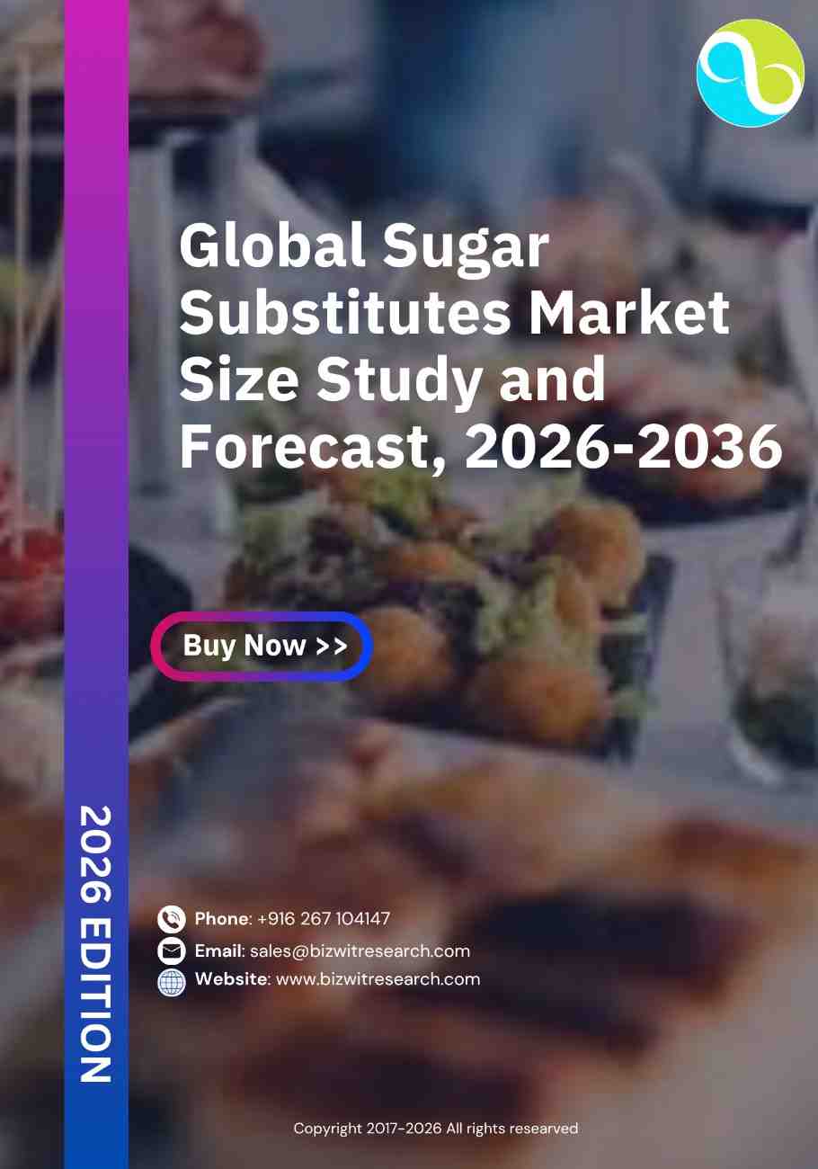 Sugar Substitutes Market Size Study and Forecast, 2026-2036